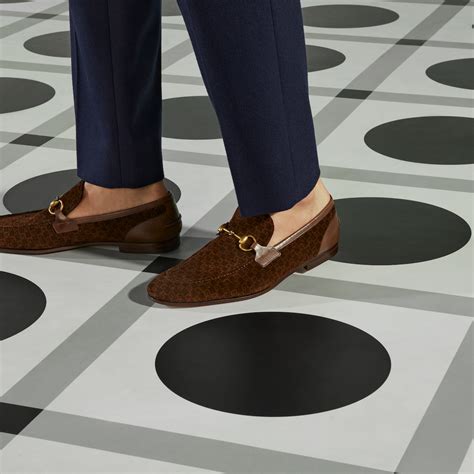 gucci wool loafers men|gucci jordaan loafer men.